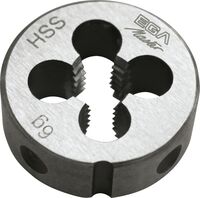 EGAMASTER TAPS AND DIES ROUND UNC THREAD DIES