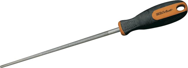 Lima Tonda Bahco Con Manico - 10 Pollici, Utensile Manuale Per Officina E Fai Da Te
