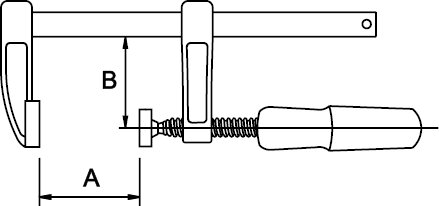 F clamp outlet