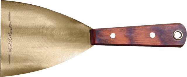 SCRAPER NON-SPARKING WOODEN HANDLE CU-BE 25 × 200 MM