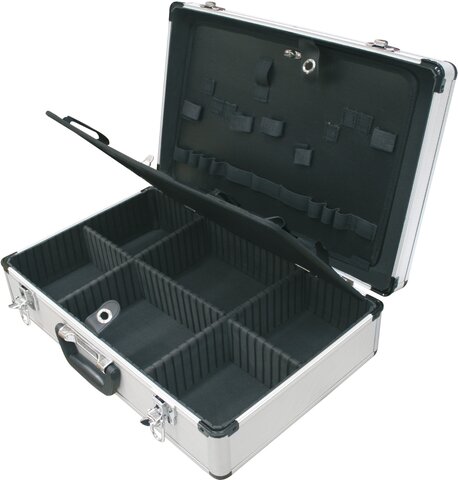 ALUMINIUM TOOL CASE ZINC ALLOY LOCKERS 520 × 330 × 152 MM