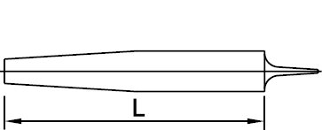 Medium With Handle Anti-Drop Ega Master AD635677 Half Round File 6