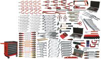 EGA Master SET FOR MECHANICS 228 PCS. WITH ROLLER CABINET