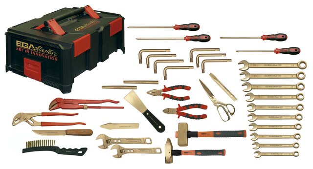 ATEX SAFETY SETS MAINTENANCE 37 PIECES NON-SPARKING CU-BE