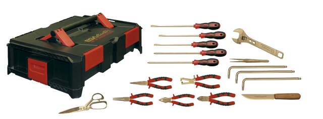 ATEX SAFETY SETS ELECTRICIAN 17 PIECES NON-SPARKING CU-BE