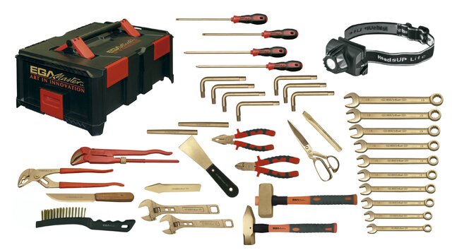 ATEX SAFETY SETS MAINTENANCE 38 PIECES NON-SPARKING CU-BE