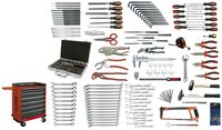 EGA Master SET FOR MECHANICS 228 PCS. WITH ROLLER CABINET