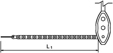 Reversibler Kettenschlüssel 4 Zoll (ca. 10 Cm) – Für Verschiedene Rohre Und Muttern