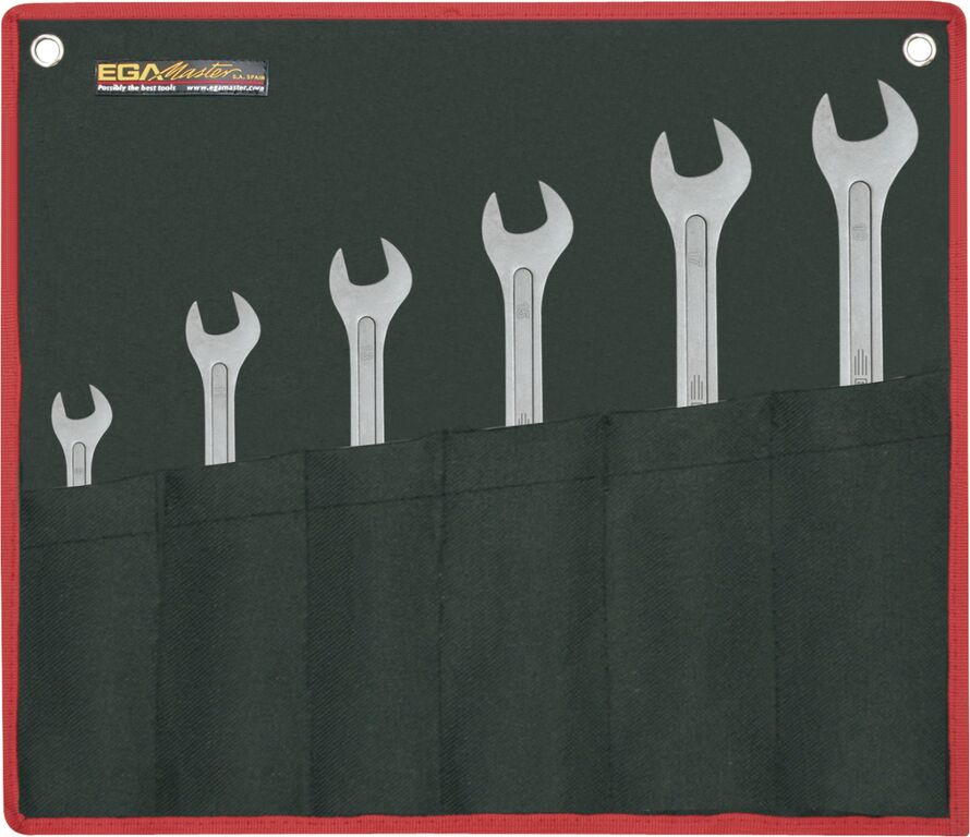 1 x JEU DE 10 CLÉS À FOURCHE EXTRA- FINES DE 6-7 /22 - 24 MM