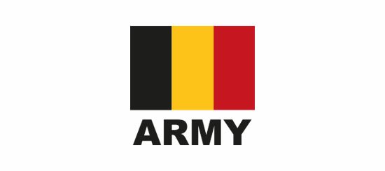 EGA Master - logo Belgium Army
