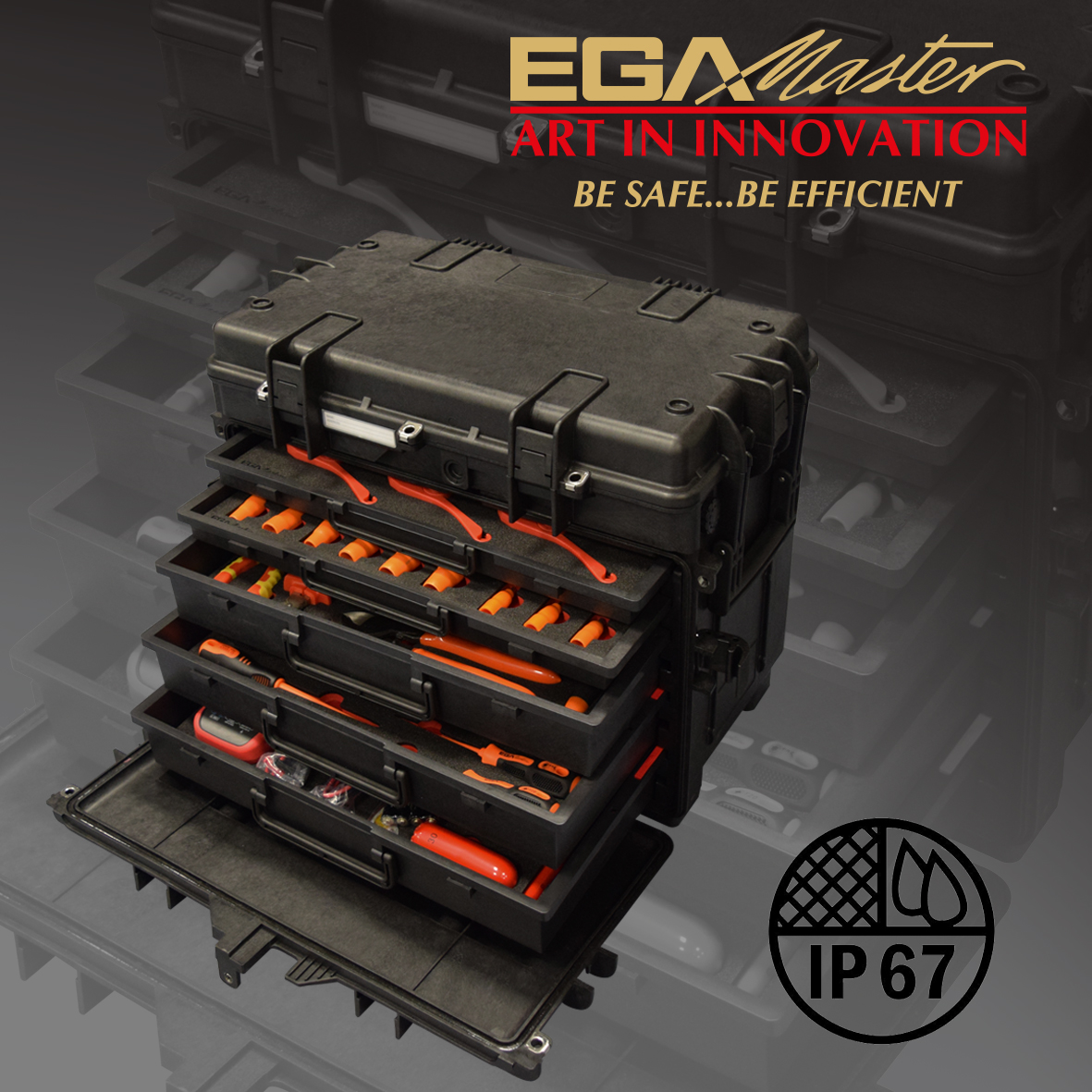 New robust tool cases by EGA Master