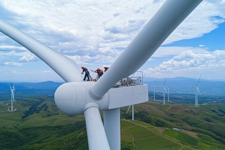 maintenance of wind turbine